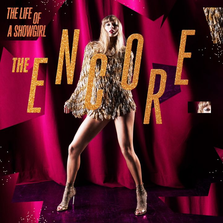 テイラー・スウィフト『The Life of a Showgirl: The Encore』ジャケット写真