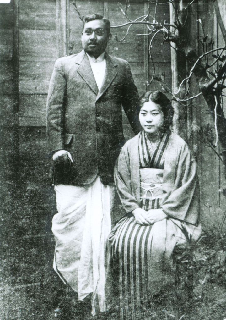 ボースと結婚した相馬愛蔵の娘・俊子