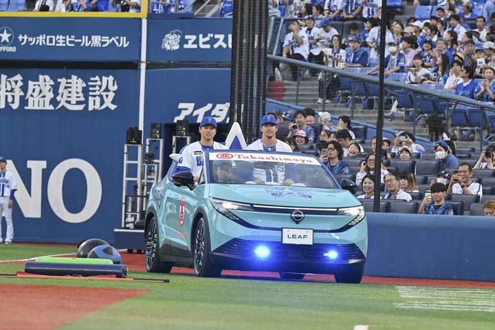 画像3: 日産リーフ、横浜スタジアムの新リリーフカーに！世界に2台の特別仕様車が登場…取り入れられた「工夫」とは