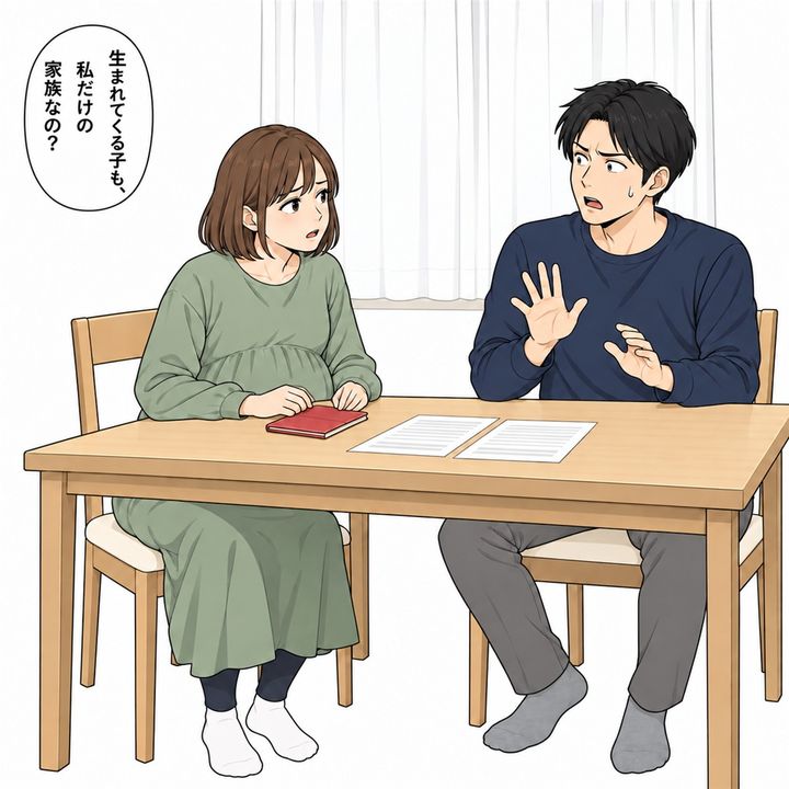 私の問いかけを聞いた夫は、返す言葉を失います。