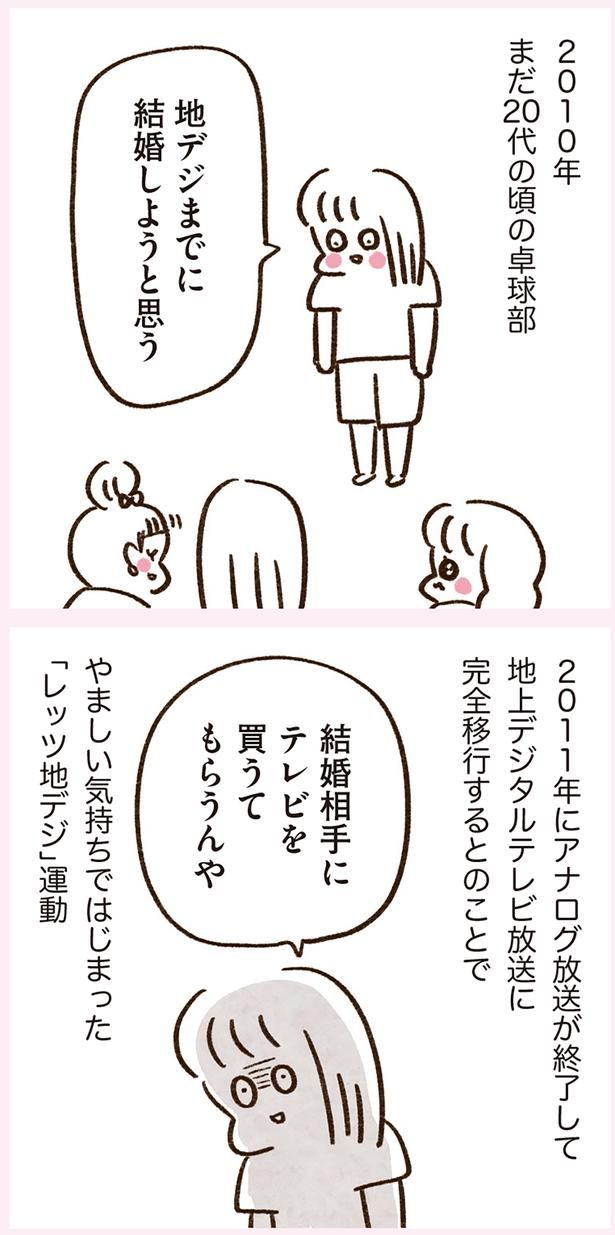 地デジまでに結婚しようと思う （C）やまもとりえ／KADOKAWA