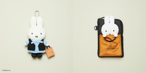 写真のマスコットとポーチのほか、ニットやショッパートート、エコトートを展開予定 (C)Mercis bv