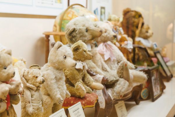 「那須テディベア・ミュージアム」展示