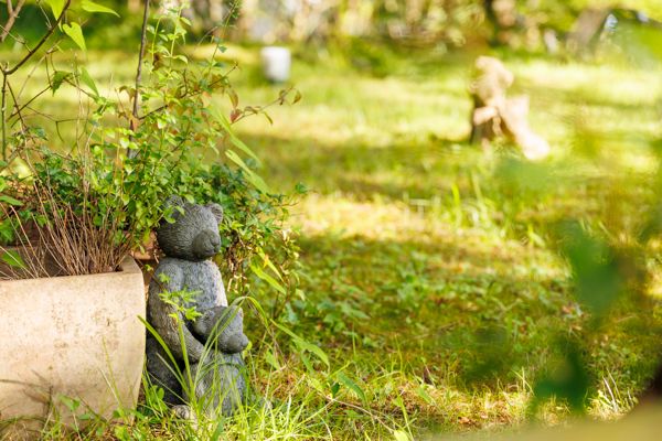 「那須テディベア・ミュージアム」の庭園