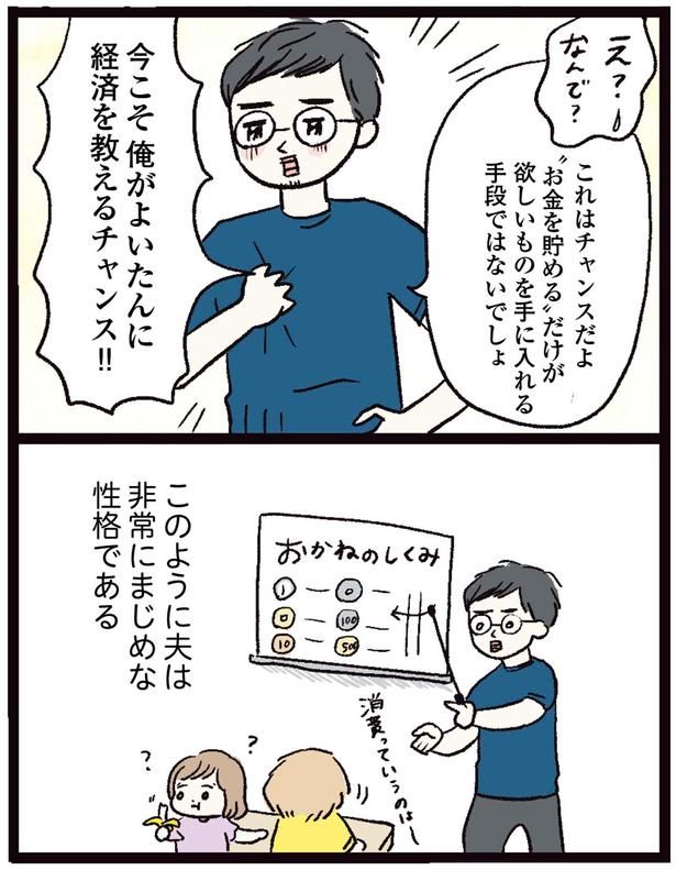 経済を教えるチャンス！！ （C）まぼ／KADOKAWA