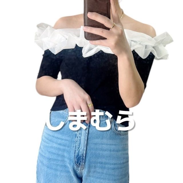 しまむら「シアーフリルカットプルオーバー」