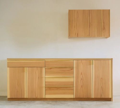 【大阪府豊能町】上手工作所がリニューアルした「木と暮らす キッチン収納」を発売！オンラインでも販売