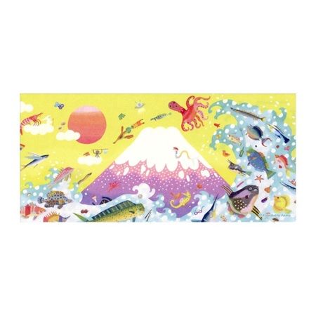 色エンピツ作家・かわばたあきこさんの新作アートグッズ「和紙一筆箋」が発売！