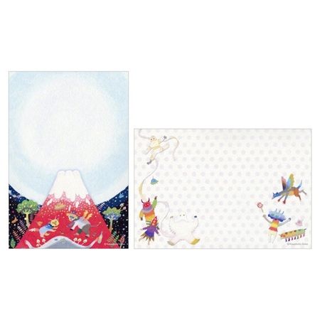 色エンピツ作家・かわばたあきこさんの新作アートグッズ「和紙一筆箋」が発売！
