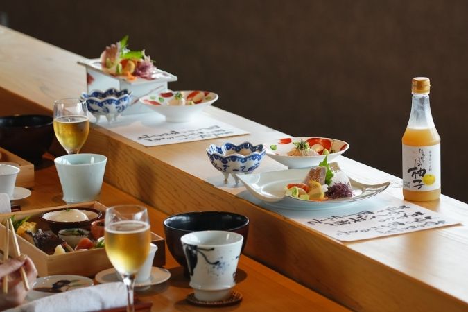 THE SHIKAKA HOTEL & RESORT ぶどうの樹 鮨カウンター