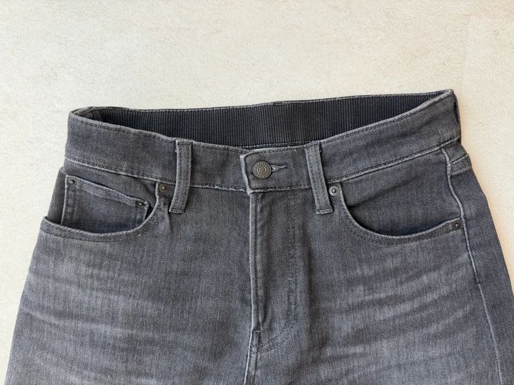 【UNIQLO】EZYワイドストレートジーンズ GRAY