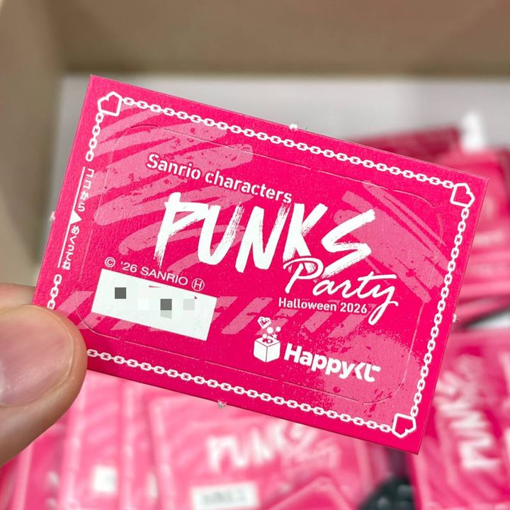 Happyくじ「Sanrio characters PUNKS Party 〜Halloween2026〜」