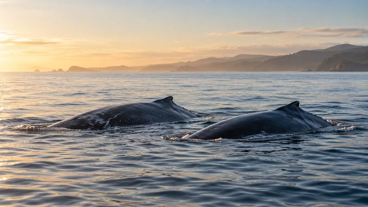 死んだ子のそばを離れなかった母クジラ