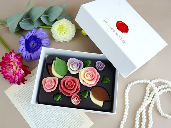 「MESSAGE de ROSE BY KARENDO」秋の新作チョコはダリアをイメージ