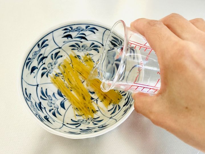 スパゲッティは20本がベスト！100回以上作った【お弁当用パスタ】の作り方
