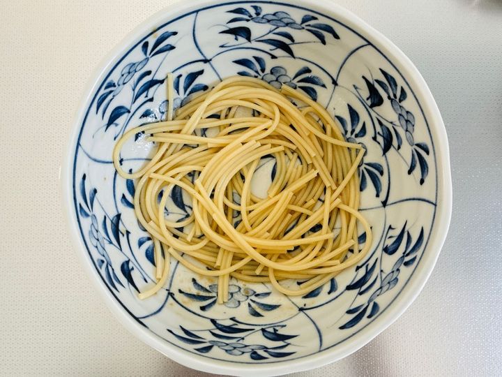 スパゲッティは20本がベスト！100回以上作った【お弁当用パスタ】の作り方