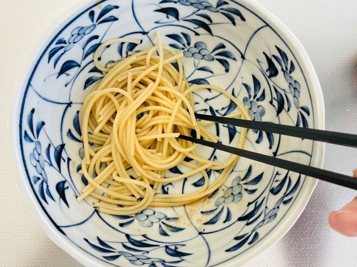 スパゲッティは20本がベスト！100回以上作った【お弁当用パスタ】の作り方