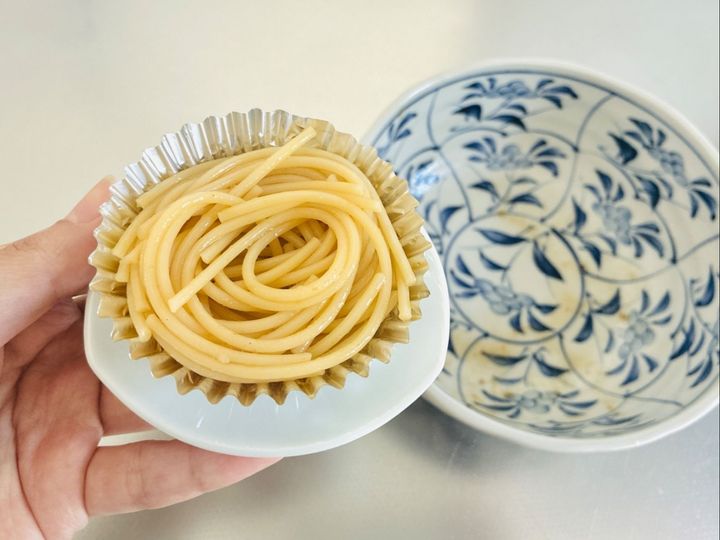 スパゲッティは20本がベスト！100回以上作った【お弁当用パスタ】の作り方