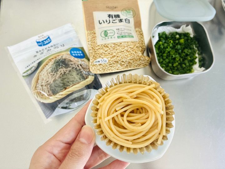 スパゲッティは20本がベスト！100回以上作った【お弁当用パスタ】の作り方