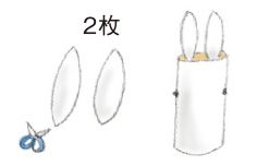 【2026年・中秋の名月は9月25日】「ぺったん！ 餅つきうさぎ」トイレットペーパーの芯で工作しよう！の画像4