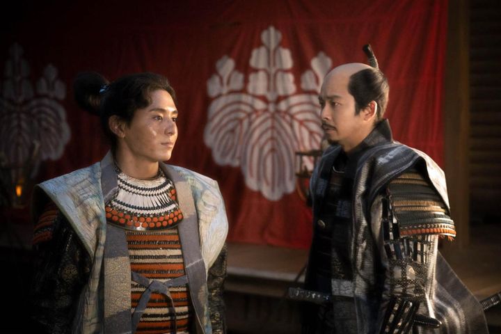 三好信吉（山田涼介）、羽柴小一郎長秀（仲野太賀）／大河ドラマ「豊臣兄弟！」第35回より ©️NHK