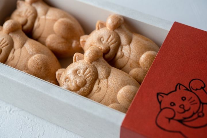 招き猫の最中 箱入り４つセット