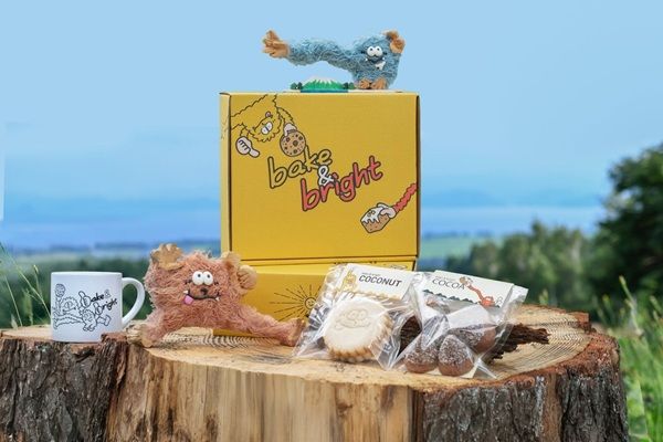 「bake ＆ bright」から、4つの米粉クッキーを詰めた新しいギフトボックスが登場！
