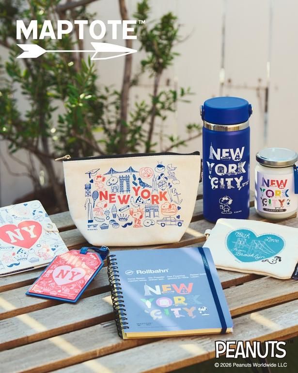 MAPTOTEのアイテム。「Hydro Flask ワイドマウス 16oz」(各5500円)はジョー・クールのデザイン