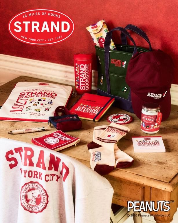 Strand Bookstoreとのコラボアイテム