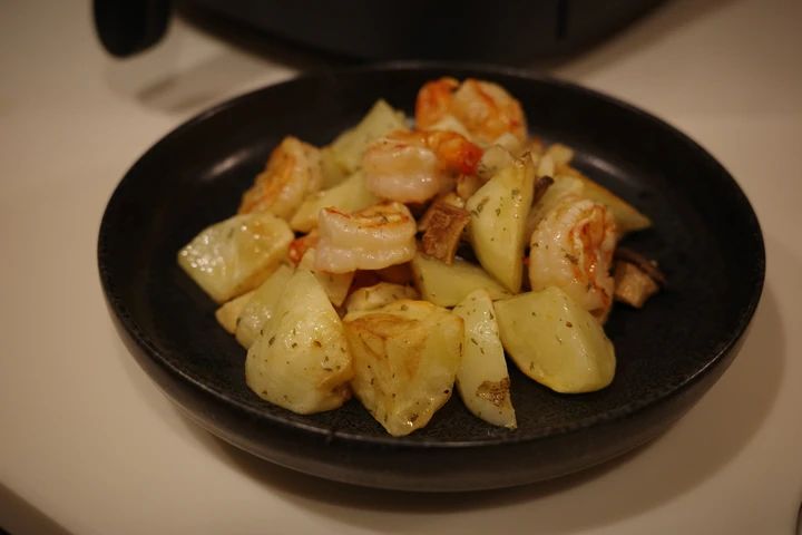 COSORIノンフライヤーで作った料理