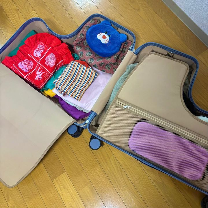 First Bキッズキャリーケース子連れ旅行子育てオススメアイテム