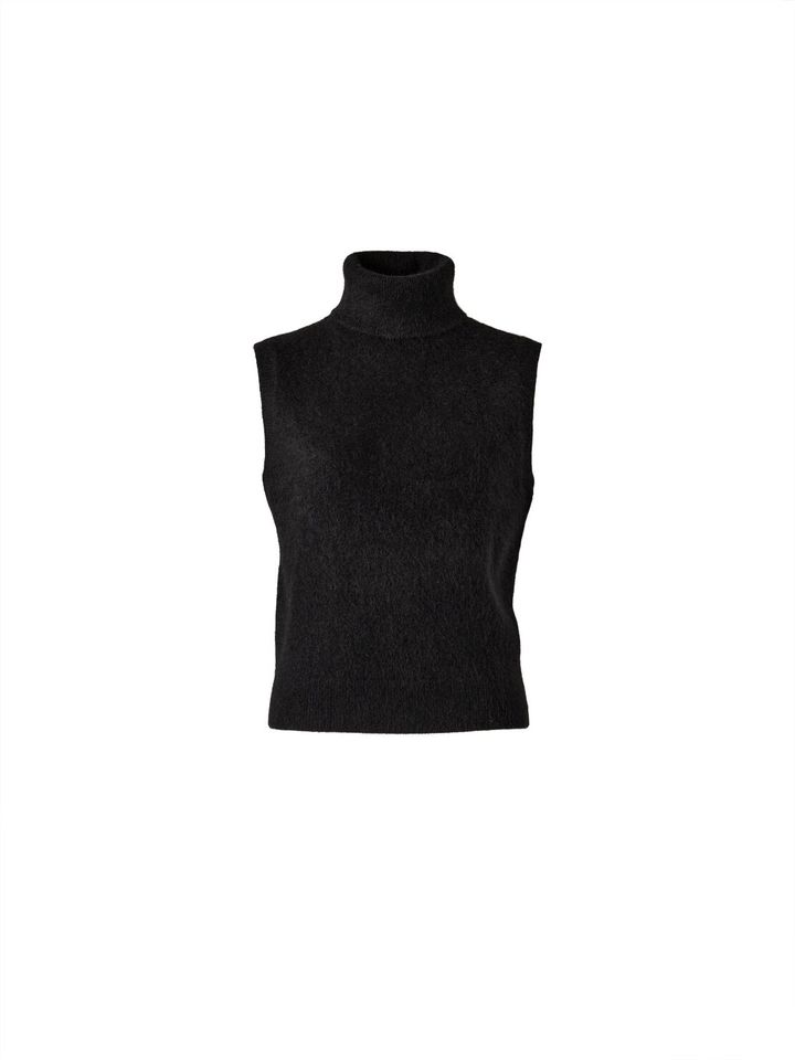フラッフィカシミヤベスト ¥8,990