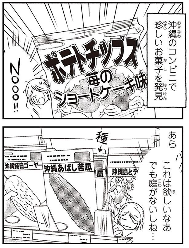 沖縄のコンビニで珍しいお菓子を発見 （C）オーサ・イェークストロム／KADOKAWA