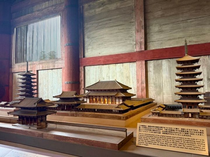 奈良 東大寺 創建当初の伽藍模型