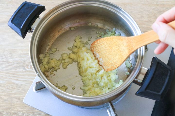 いんげんとじゃがいものカレー