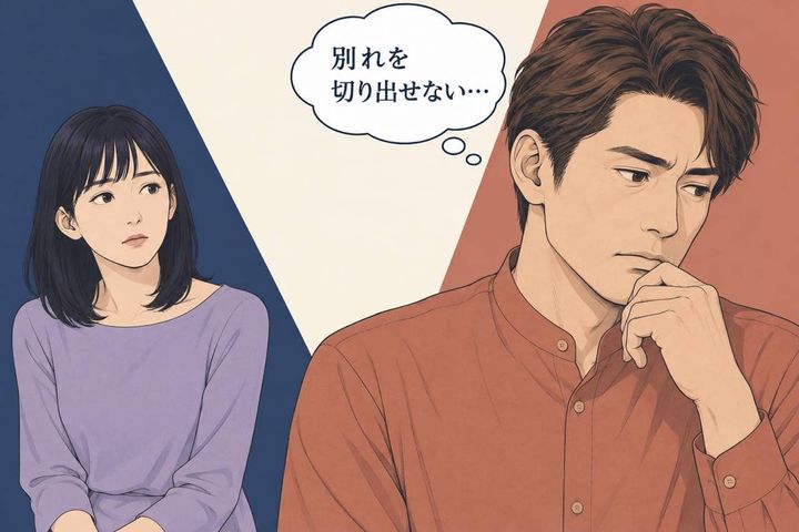 もう冷めてるくせに…。男性が自分から「別れよう」と言えない本当の理由