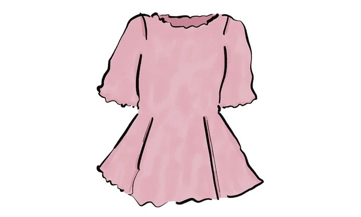 キャラに合わないトップス
