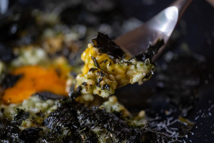 「ぬま田海苔のリゾット」