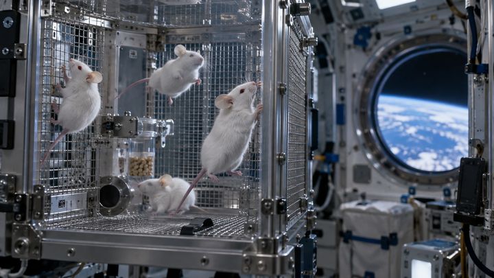 宇宙に行ったのは母親、変化が出たのは子と孫