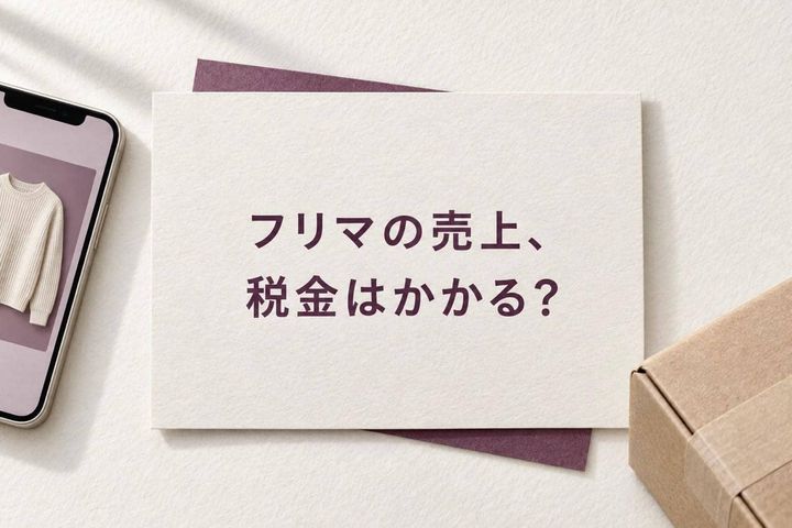 フリマで不用品を売ったら税金はかかる？衣類・家具と高額品、仕入れ販売で変わる扱い