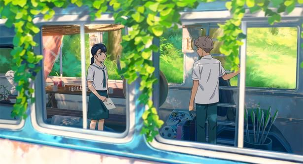 ドンスンと姿を消した友人ホヨンの居場所だった秘密基地 [c] 2025 LOTTE ENTERTAINMENT & STUDIO LICO & STUDIO N All Rights Reserved.
