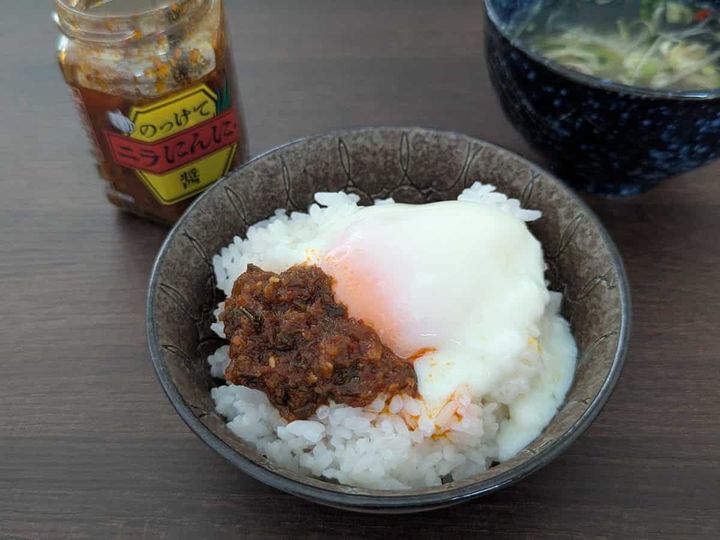 カルディコーヒーファーム のっけて醤 ニラにんにく 使用例