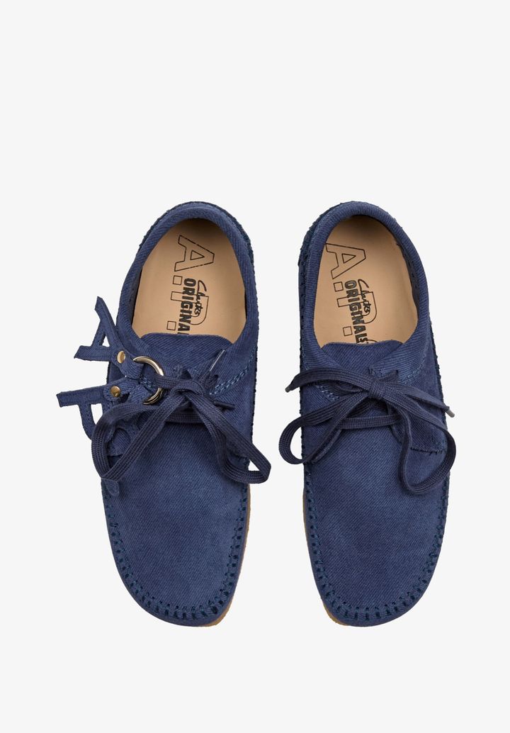 WEAVER APC CLARKS ネイビー