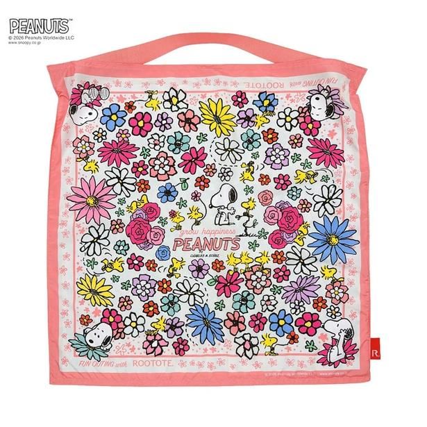「PEANUTS ROOTOTE TABLO50 (フラワー ピンク)」(3850円)