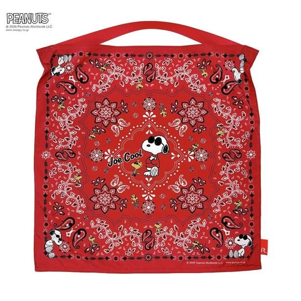 「PEANUTS ROOTOTE TABLO50 (バンダナ レッド)」(3850円)