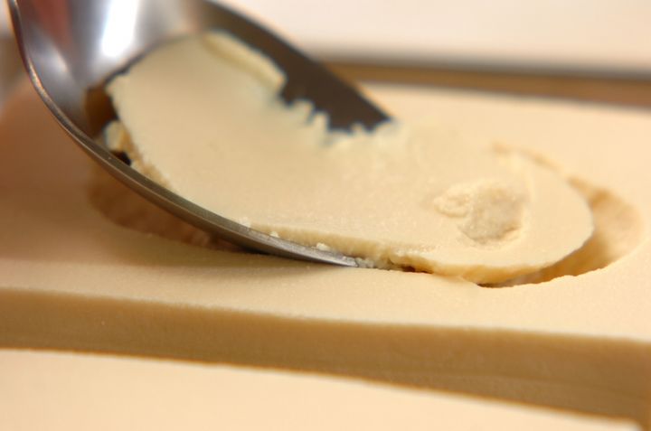 中華風蒸し豆腐の下準備1