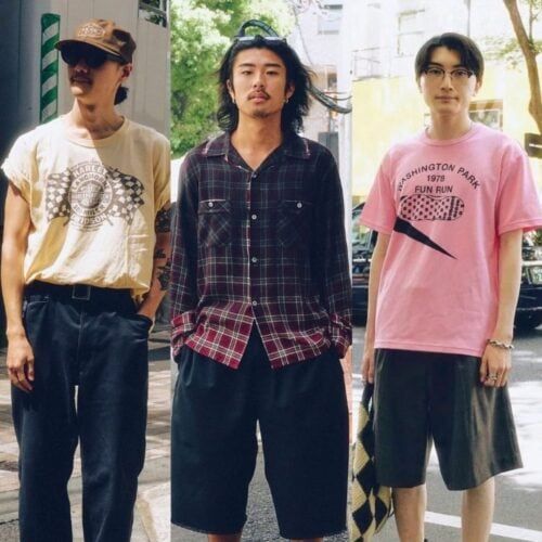 【原宿・渋谷スナップ】黒で締めるシャツの着こなしからピンクT、バレリーナ風トップスまで！おしゃれ20代・30代のリアル1週間コーデ