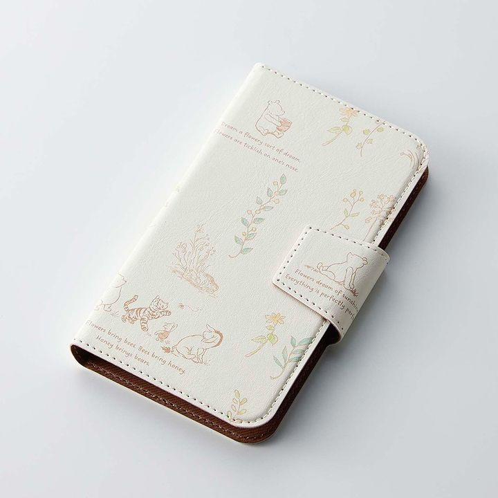 手帳型スマホケース 総柄