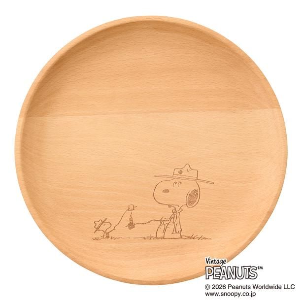 「SNOOPY 木製プレート」(2420円)