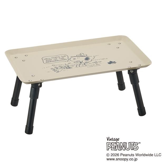 「SNOOPY スタックカラーテーブル」(4070円)